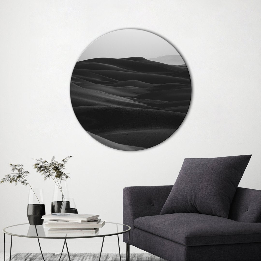 Black dunes | CIRCLE ART Circle Art ART COPENHAGEN   