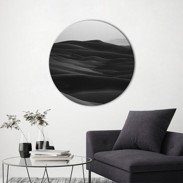 Black dunes | CIRCLE ART Circle Art ART COPENHAGEN   