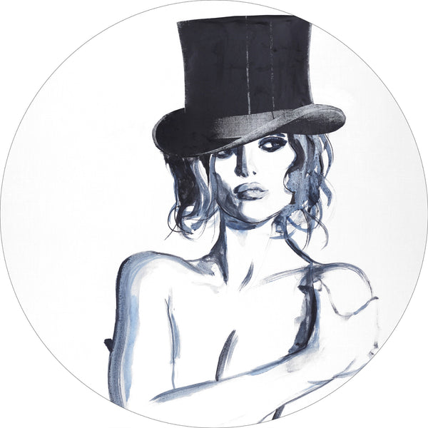 Blue Girl 1 | CIRCLE ART Circle Art ART COPENHAGEN   