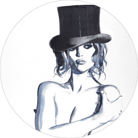 Blue Girl 1 | CIRCLE ART Circle Art ART COPENHAGEN   