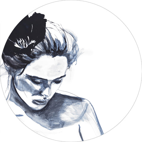 Blue Girl 2 | CIRCLE ART Circle Art ART COPENHAGEN   