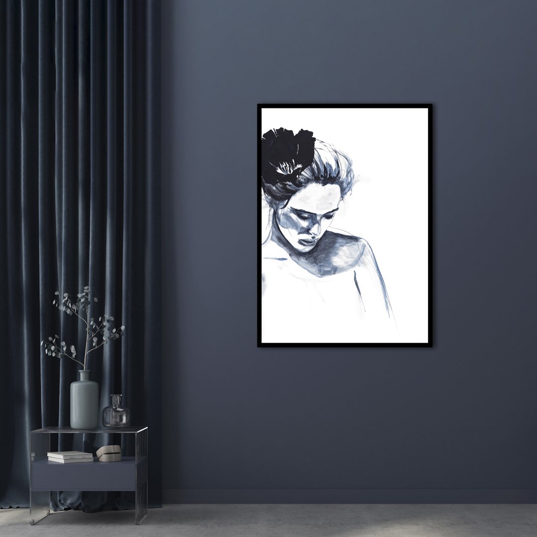 Blue Girl 2 | PLAKAT Plakat MF