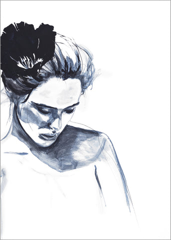 Blue Girl 2 | PLAKAT Plakat MF