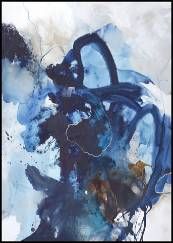 Blue one | INDRAMMET BILLEDE Indrammet billede MF