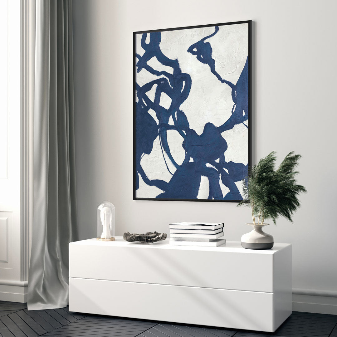Blueplay | DESIGN PAINTING Design maleri ART COPENHAGEN 90x120 Uden ramme 