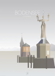 Bodensee Konstanz | PLAKAT Plakat MF