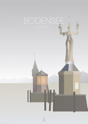 Bodensee Konstanz | PLAKAT Plakat MF