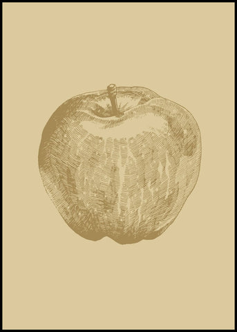 Botanica-4 | INDRAMMET BILLEDE Indrammet billede MF 30x40 Sort
