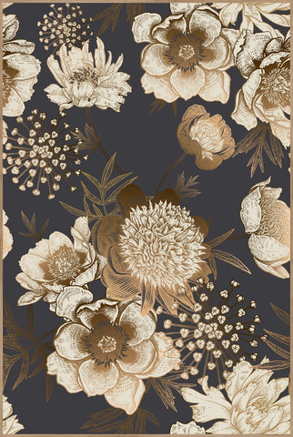 Botanical Shapes 2 | INDRAMMET BILLEDE Indrammet billede MF 30x40 Egeramme