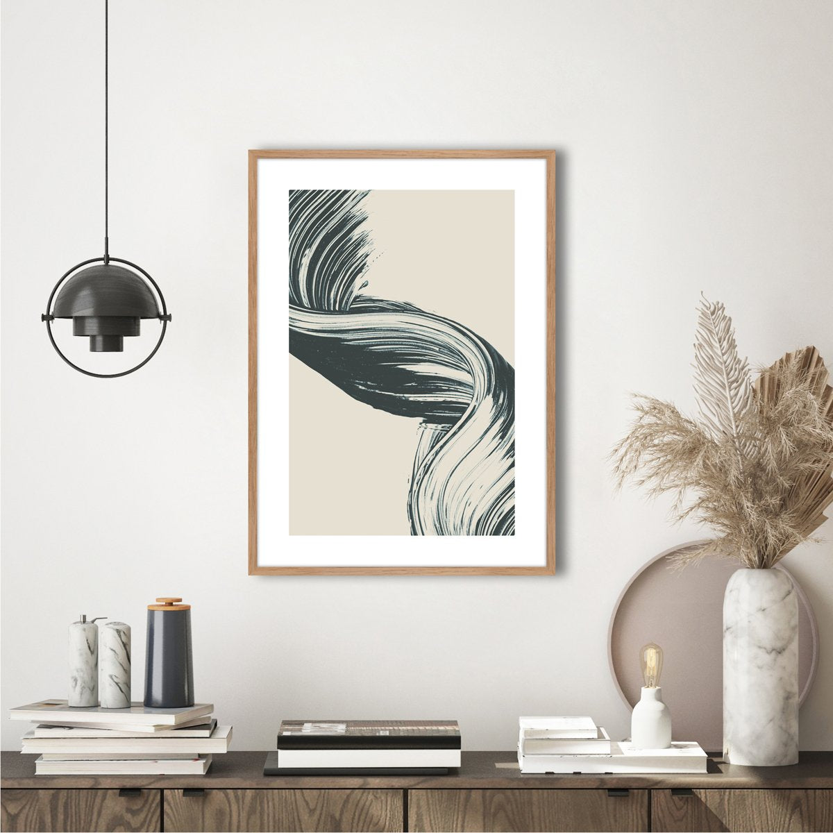 Brushed 8 | PLAKAT Plakat MF