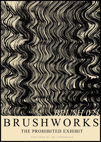 Brushwork 021 | INDRAMMET BILLEDE Indrammet billede MF