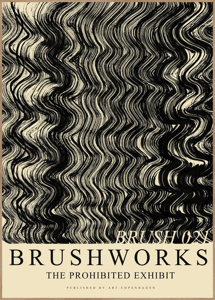 Brushwork 021 | INDRAMMET BILLEDE Indrammet billede MF