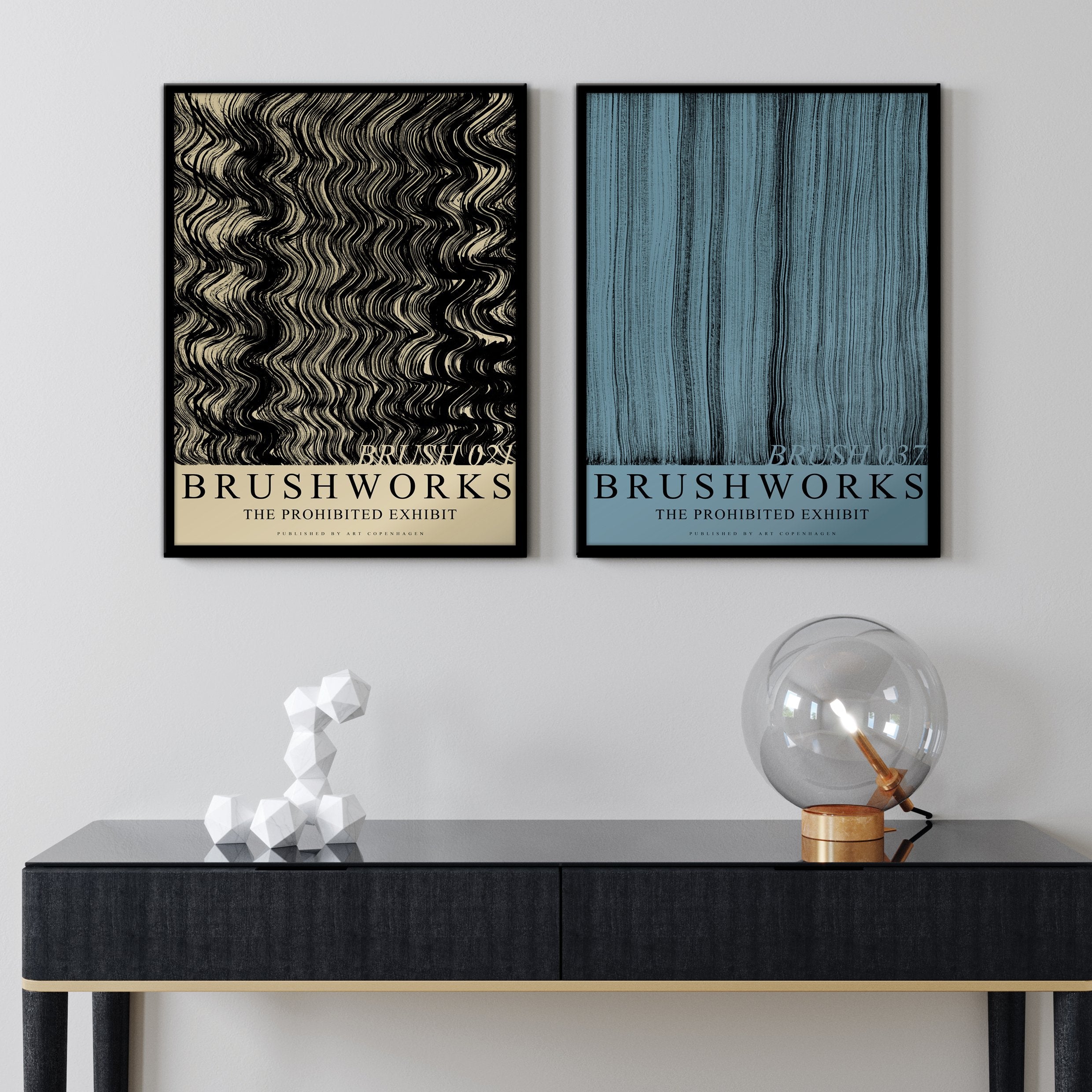 Brushwork 021 | PLAKAT Plakat MF