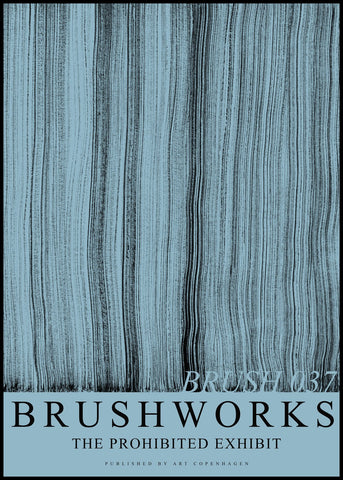 Brushwork 037 | INDRAMMET BILLEDE Indrammet billede MF
