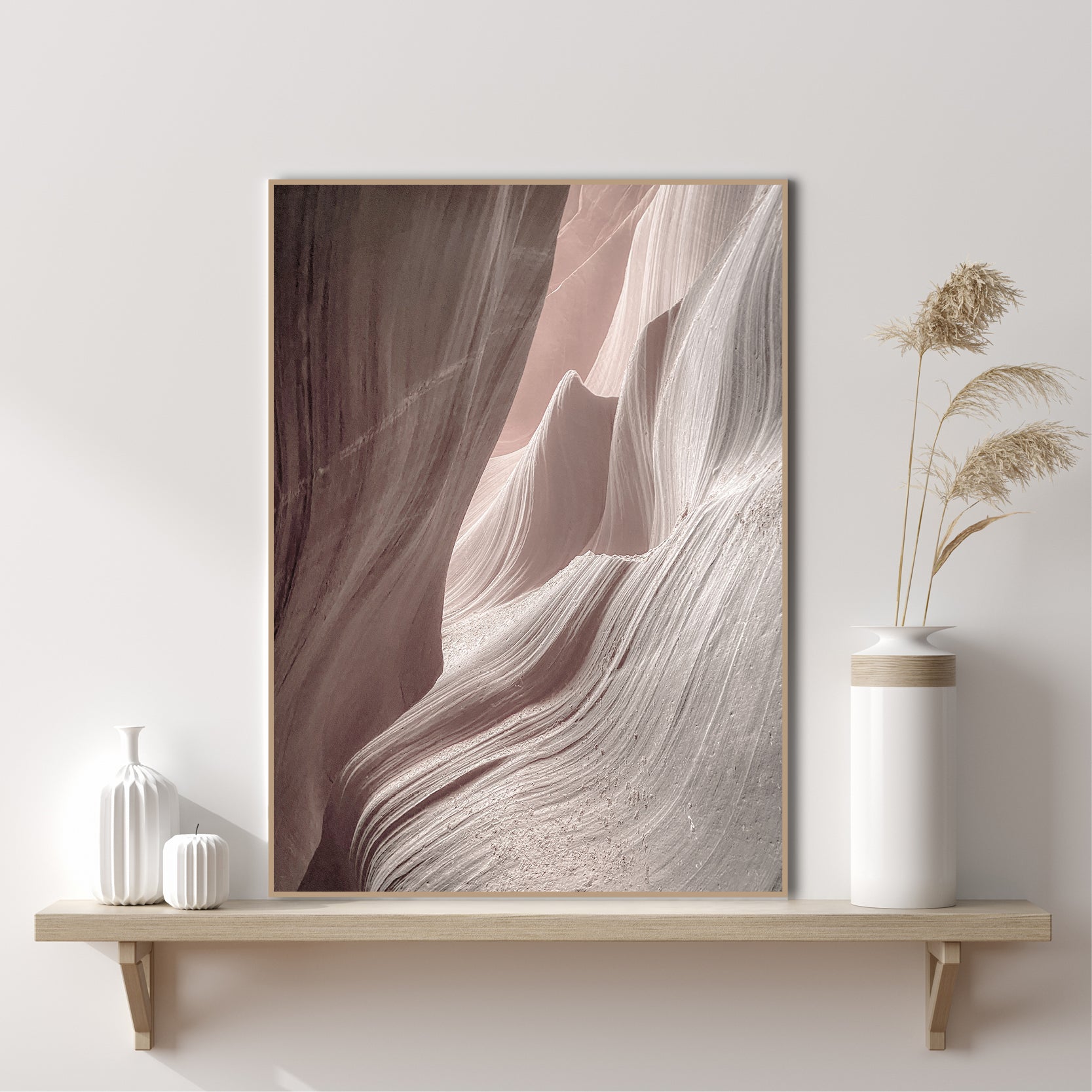 Antelope 1 | INDRAMMET BILLEDE Indrammet billede MF 30x40 Sort