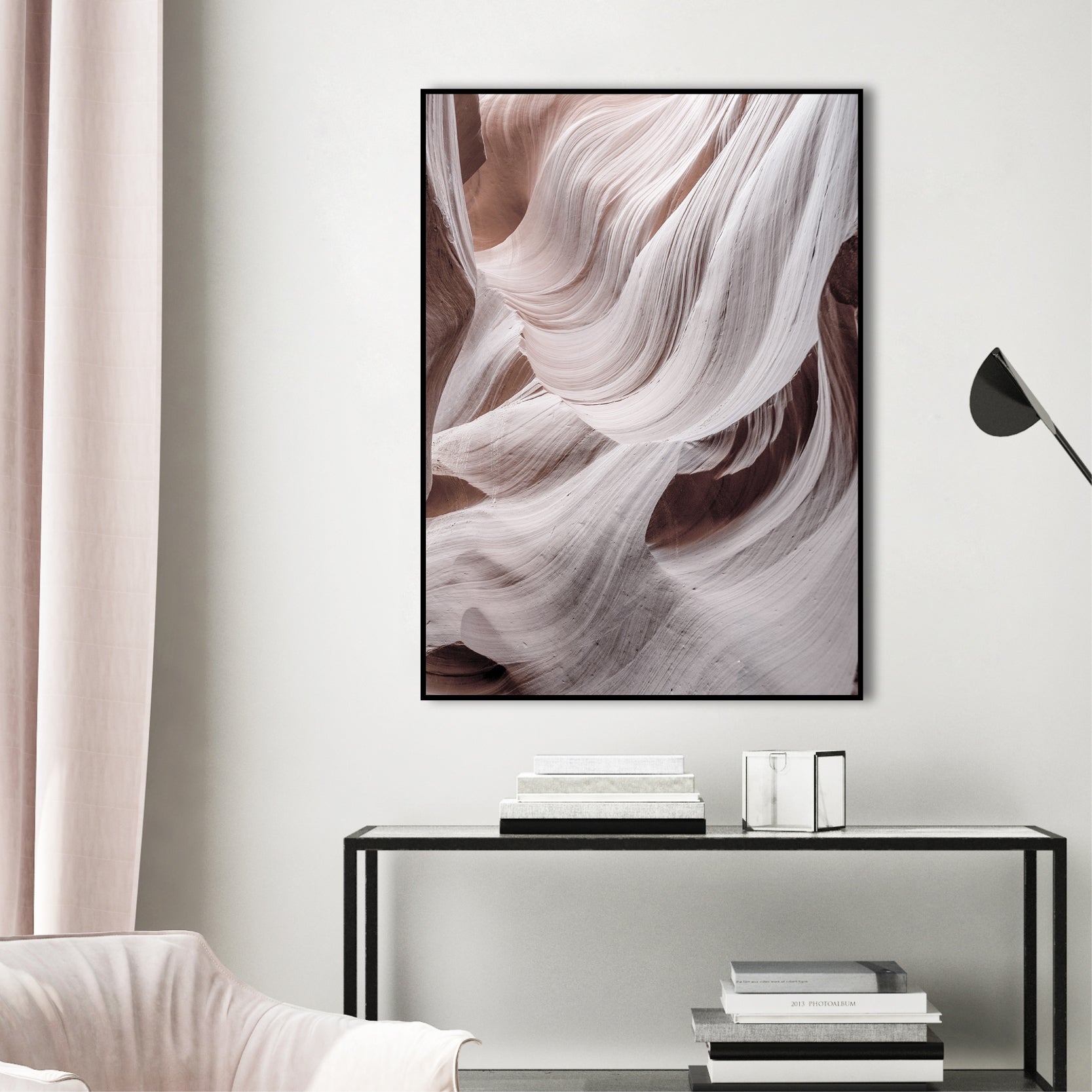 Antelope 2 | INDRAMMET BILLEDE Indrammet billede MF 30x40 Sort