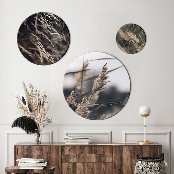 Mellow Grasses 3 | CIRCLE ART Circle Art ART COPENHAGEN   