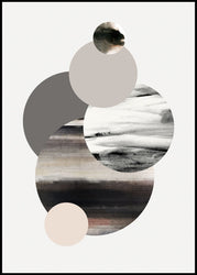Circles 1 | INDRAMMET BILLEDE Indrammet billede MF