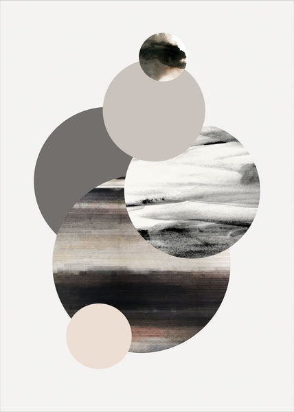 Circles 1 | INDRAMMET BILLEDE Indrammet billede MF