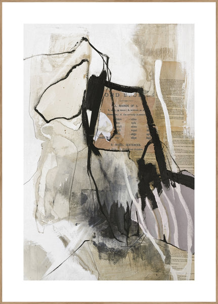 Clipping | INDRAMMET BILLEDE Indrammet billede MF 30x40 Egeramme