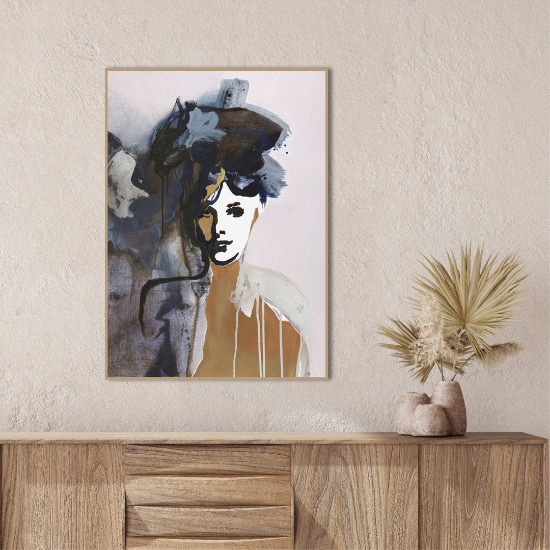 Colorful life 1 | INDRAMMET BILLEDE Indrammet billede MF 30x40 Egeramme