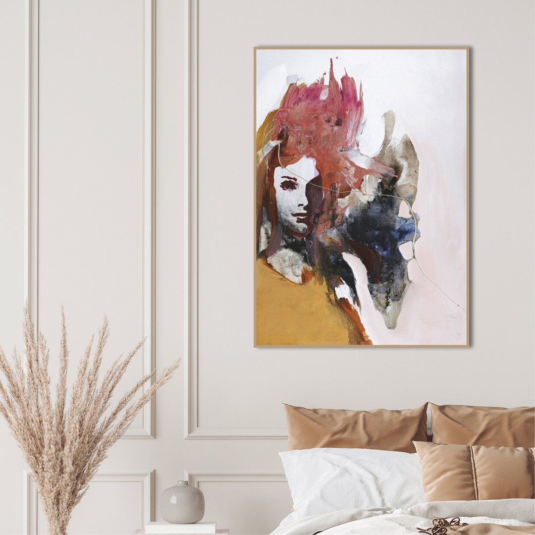 Colorful life 2 | INDRAMMET BILLEDE Indrammet billede MF 30x40 Egeramme