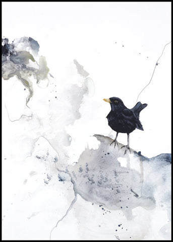 Curiosity 2 | INDRAMMET BILLEDE Indrammet billede MF 30x40 Sort