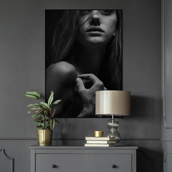 My Love | INDRAMMET BILLEDE Indrammet billede MF 30x40 Sort