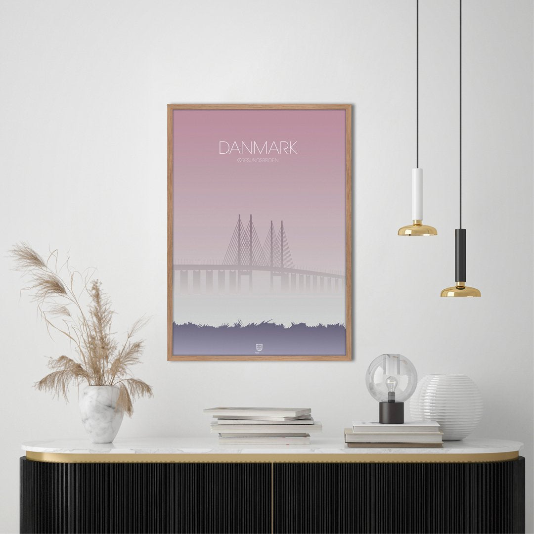 Danmark oresund | PLAKAT Plakat MF