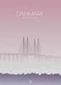 Danmark oresund  | PLAKAT