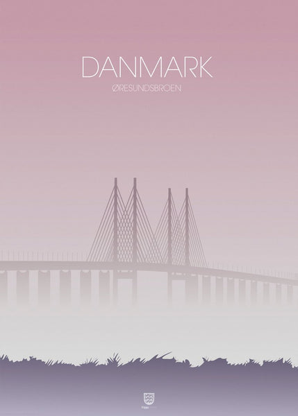 Danmark oresund | PLAKAT Plakat MF