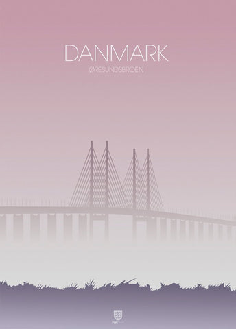 Danmark oresund | PLAKAT Plakat MF