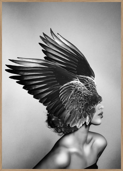 Diana | INDRAMMET BILLEDE Indrammet billede MF 30x40 Egeramme
