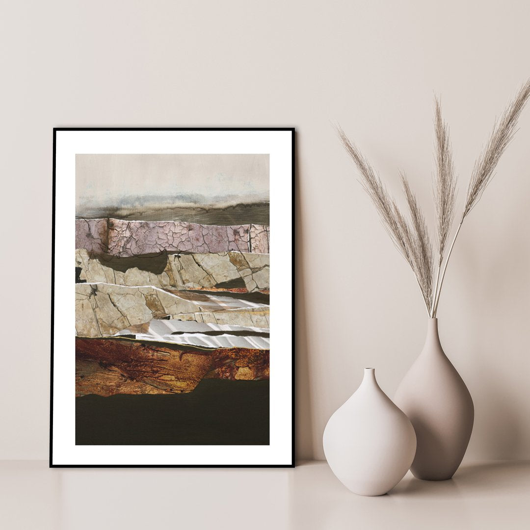 Element Earth | INDRAMMET BILLEDE Indrammet billede MF 30x40 Egeramme
