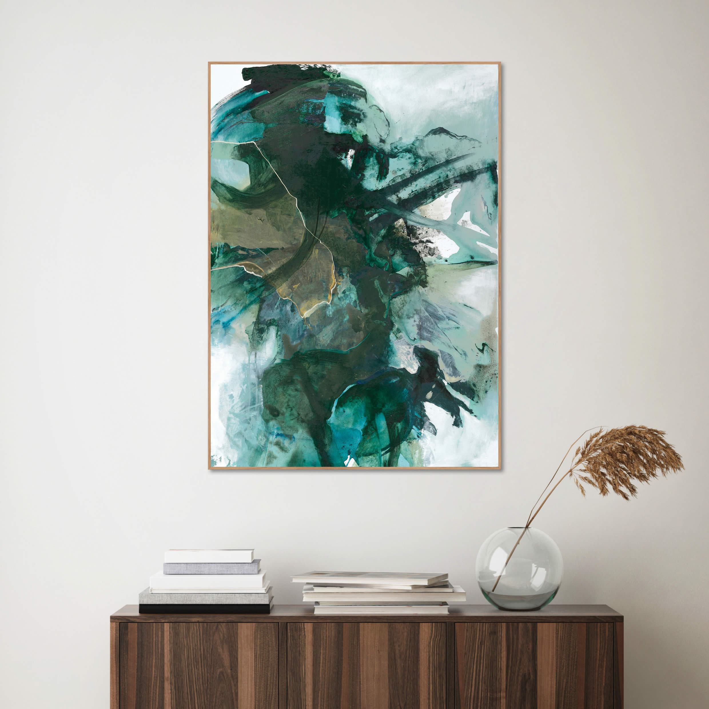 Green one | INDRAMMET BILLEDE Indrammet billede MF