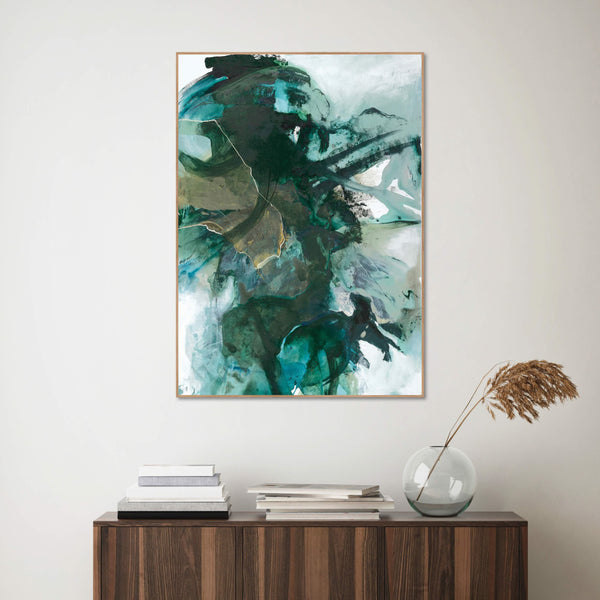 Green one | INDRAMMET BILLEDE Indrammet billede MF