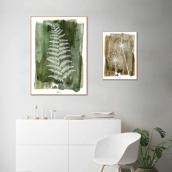 White Fern | INDRAMMET BILLEDE Indrammet billede MF
