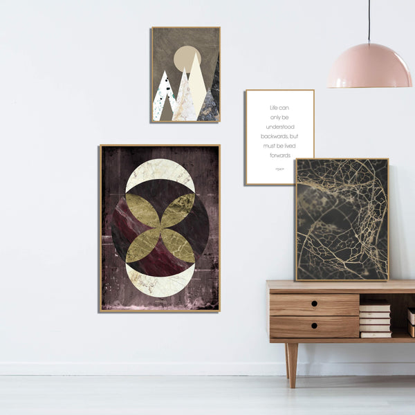 Marble Rustic 2 | INDRAMMET BILLEDE Indrammet billede MF