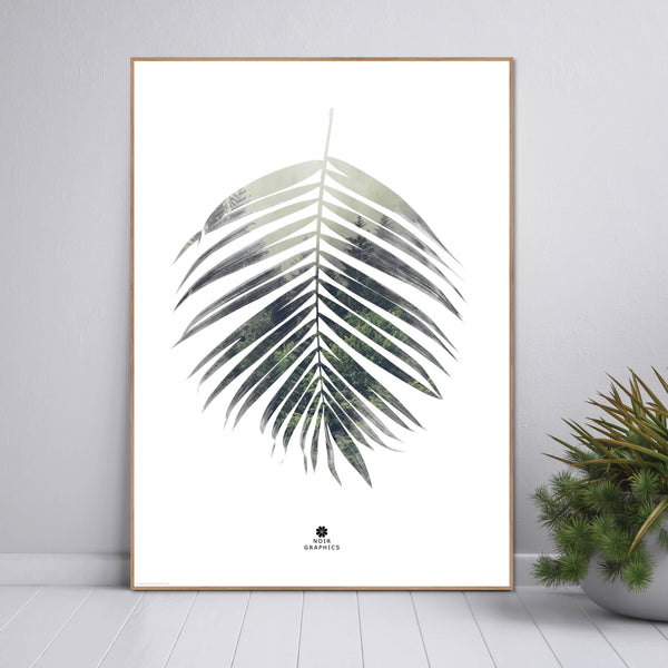 Palm leaf | INDRAMMET BILLEDE Indrammet billede MF