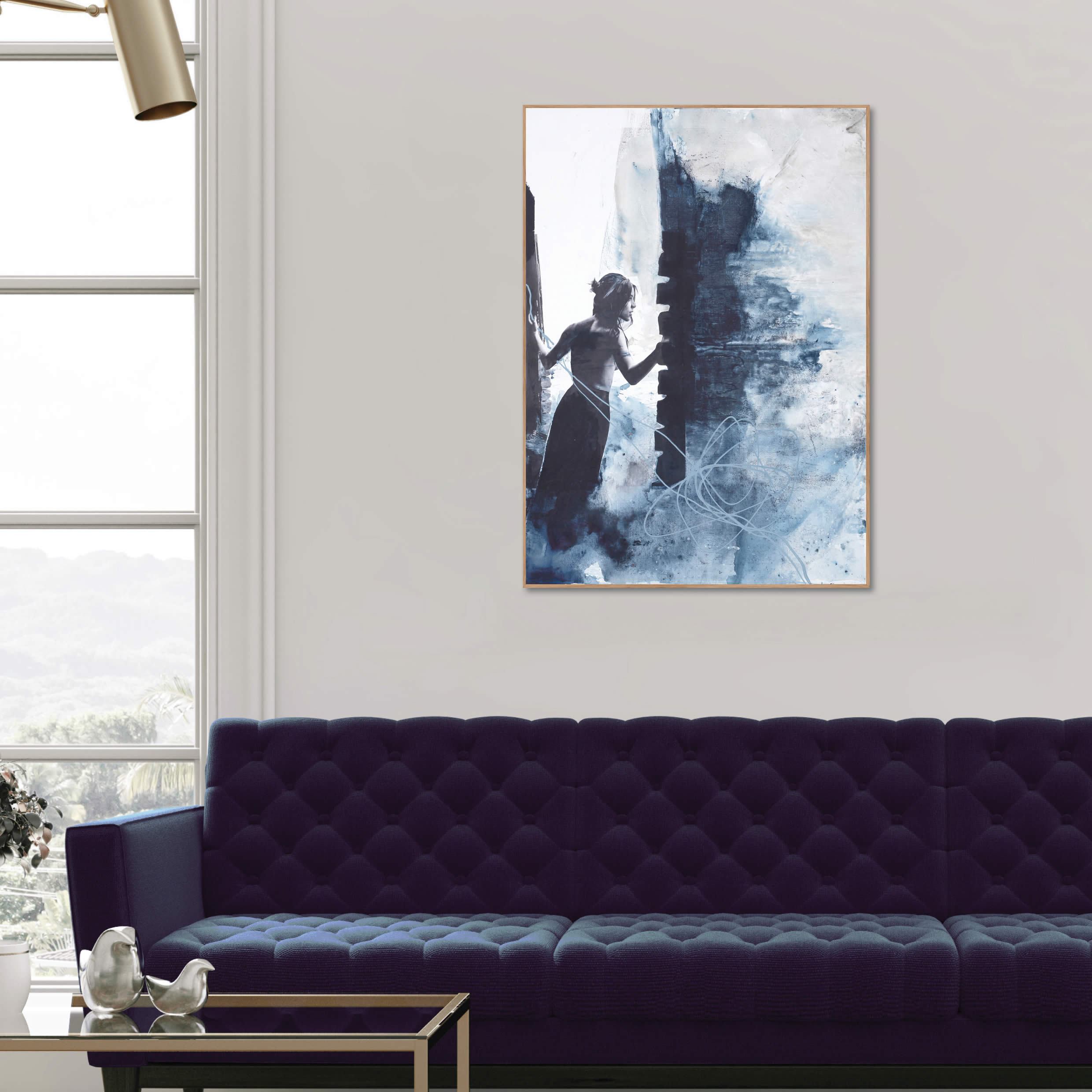 Blue sight | INDRAMMET BILLEDE Indrammet billede MF