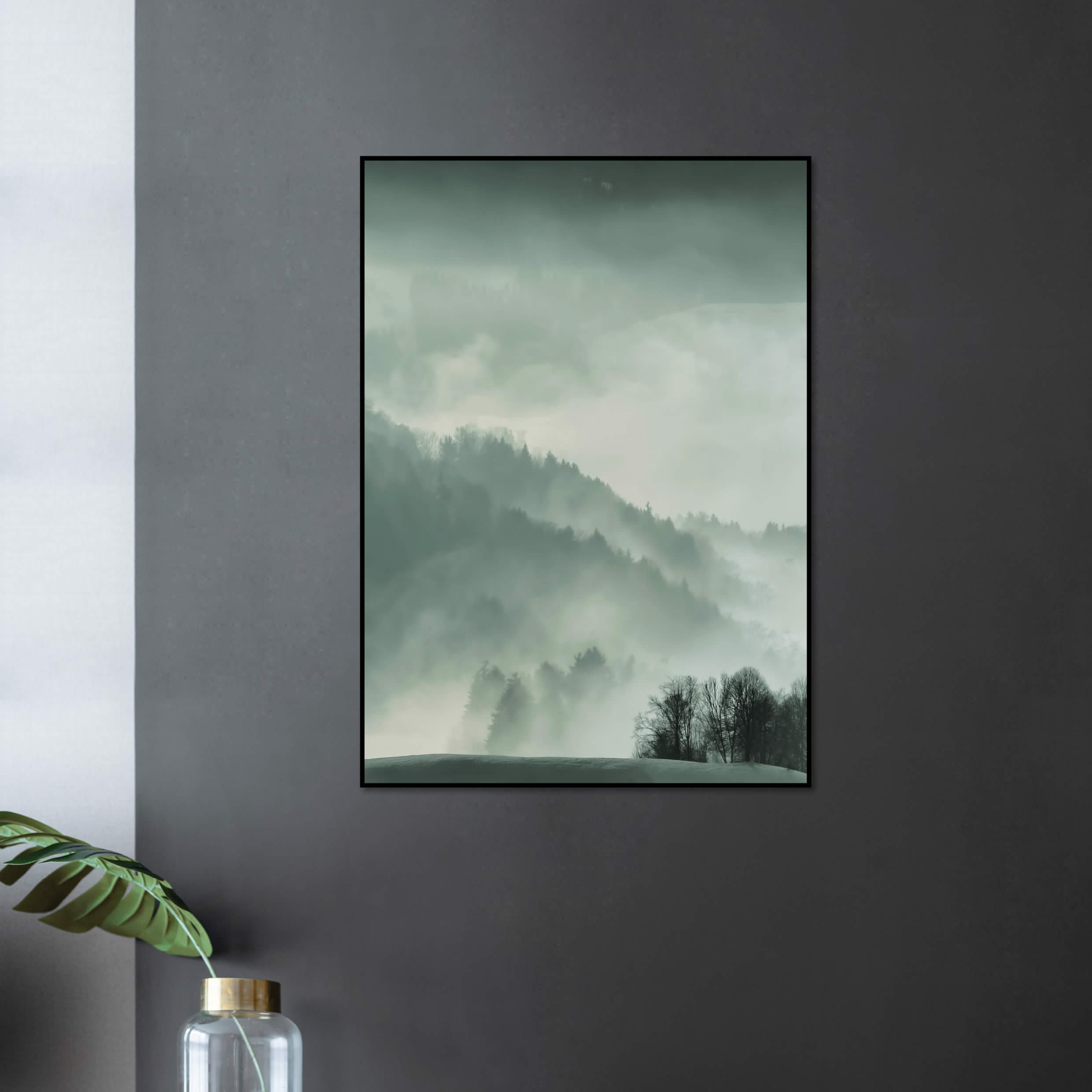 Holy land | INDRAMMET BILLEDE Indrammet billede MF 30x40 Sort