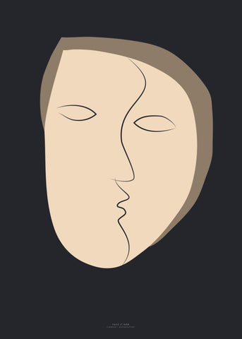 Face It 1 | PLAKAT Plakat MF