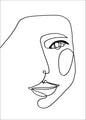 Face Line 1 | PLAKAT