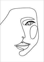 Face Line 1 | PLAKAT Plakat MF