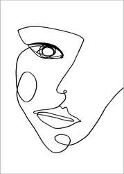 Face Line 2 | PLAKAT Plakat MF