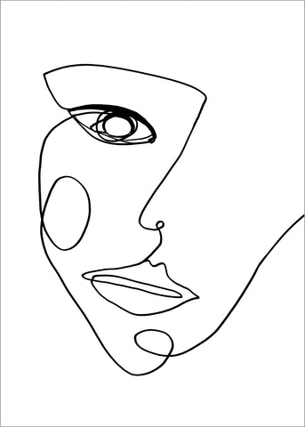 Face Line 2 | PLAKAT Plakat MF