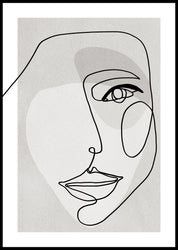 Face Line 5 | INDRAMMET BILLEDE Indrammet billede MF