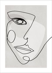 Face Line 4 | PLAKAT Plakat MF