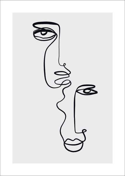 Faces 2 | PLAKAT Plakat MF