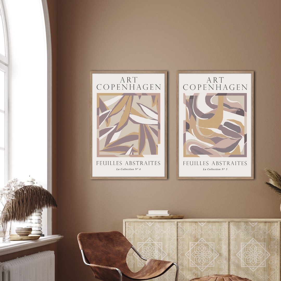 Feuilles abstraites 1 | PLAKAT Plakat MF